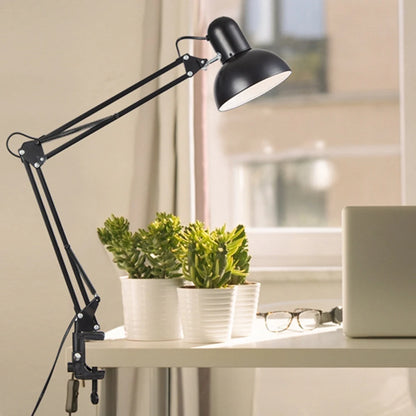 Adjustable Swing Arm Metal Desk Lamp