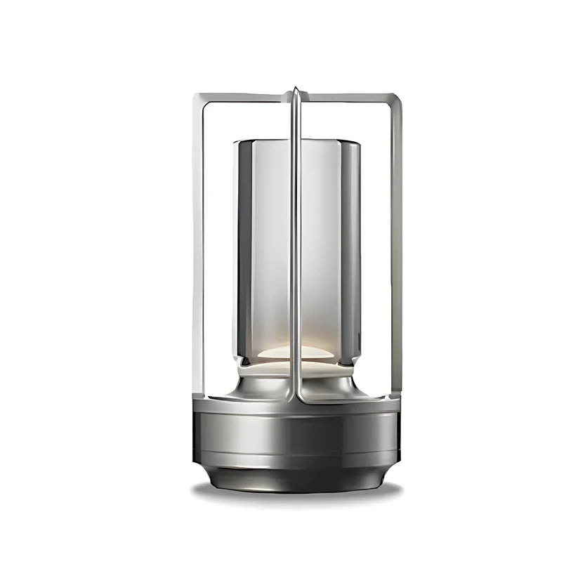 Crystal Cylinder Table Lamp with Touch Sensor