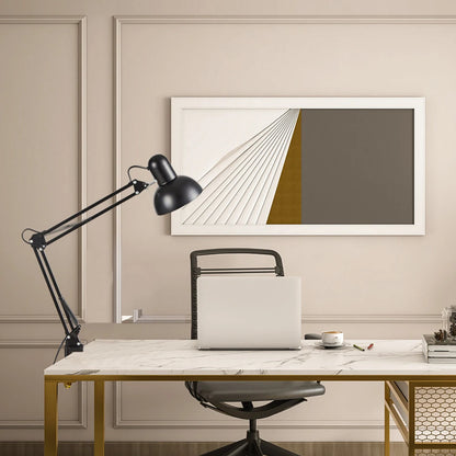 Adjustable Swing Arm Metal Desk Lamp