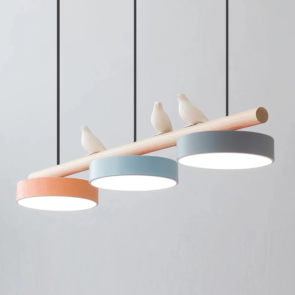 Sienna Bird Pendant Lamp - Nature-Inspired Adjustable Ceiling Light Fixture 16