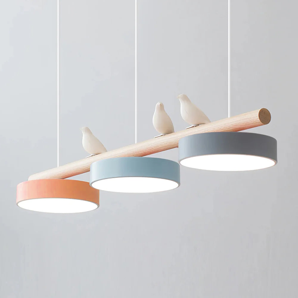 Sienna Bird Pendant Lamp - Nature-Inspired Adjustable Ceiling Light Fixture 17