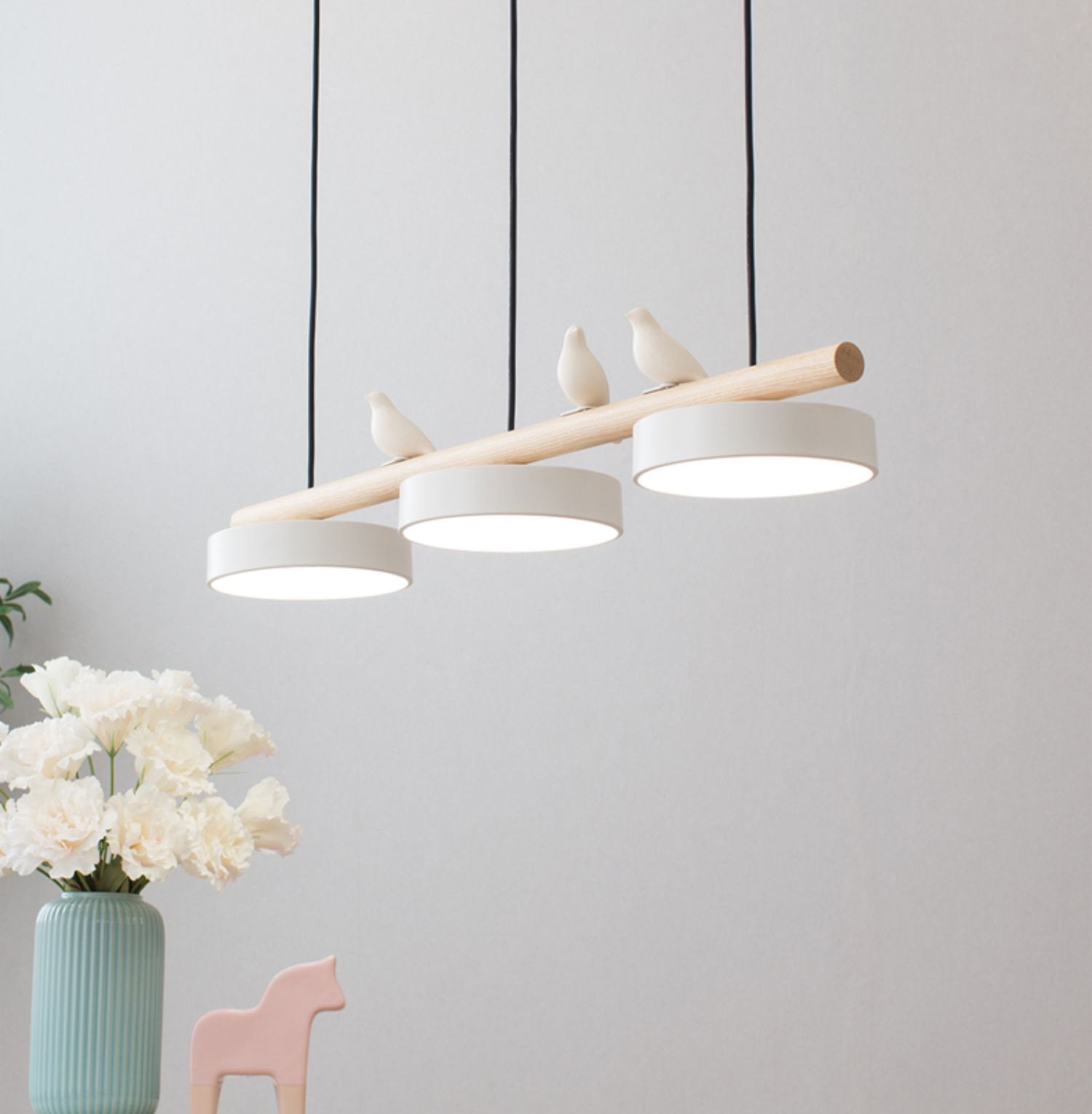 Sienna Bird Pendant Lamp - Nature-Inspired Adjustable Ceiling Light Fixture 3