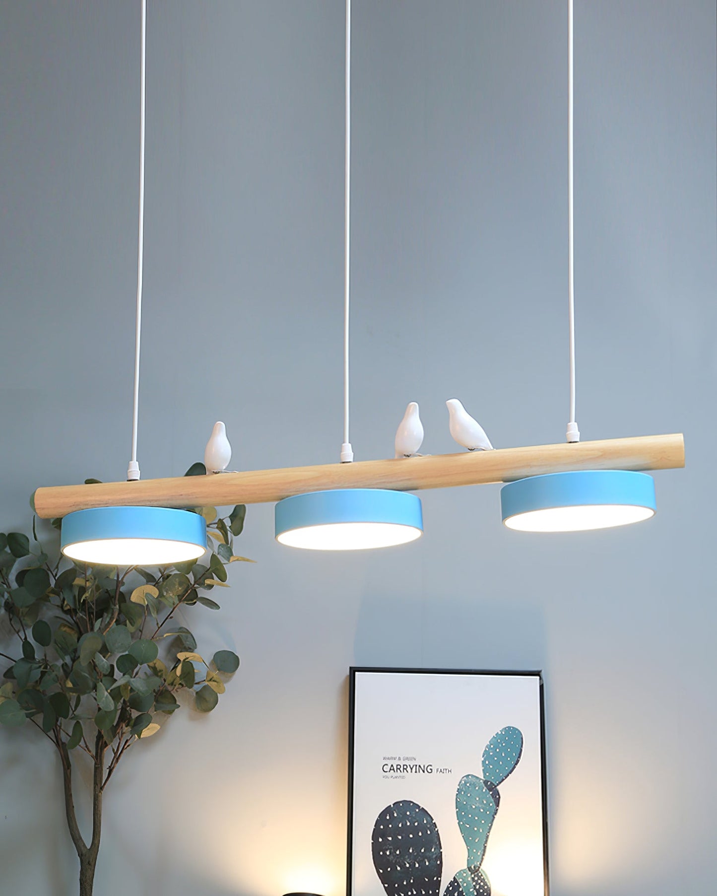 Sienna Bird Pendant Lamp - Nature-Inspired Adjustable Ceiling Light Fixture 5