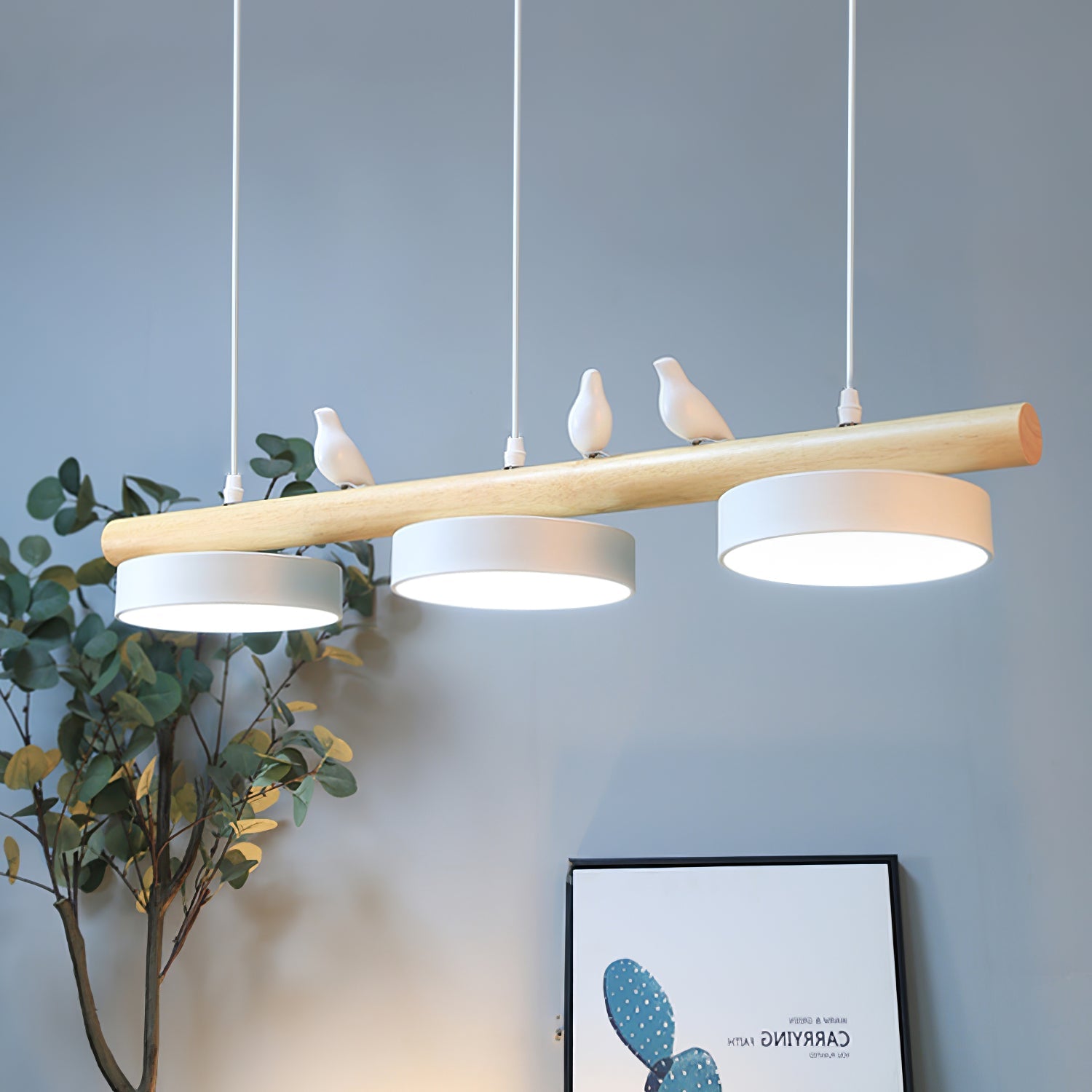 Sienna Bird Pendant Lamp - Nature-Inspired Adjustable Ceiling Light Fixture 7