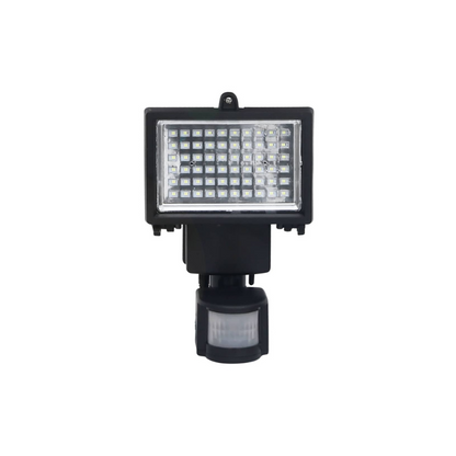 Solar Powered LED Spotlight with Motion Sensor for Outdoor Use