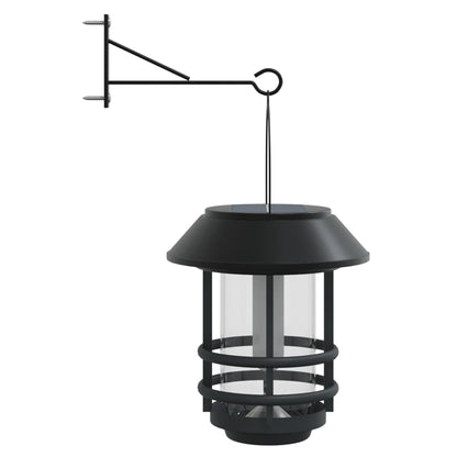 Solar Wall Lanterns Outdoor Flickering Flame