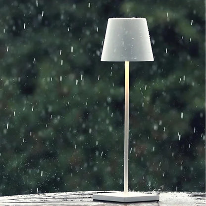 Portable Rechargeable LED Table Lamp - Touch-Dimming Cordless & Stylish Design