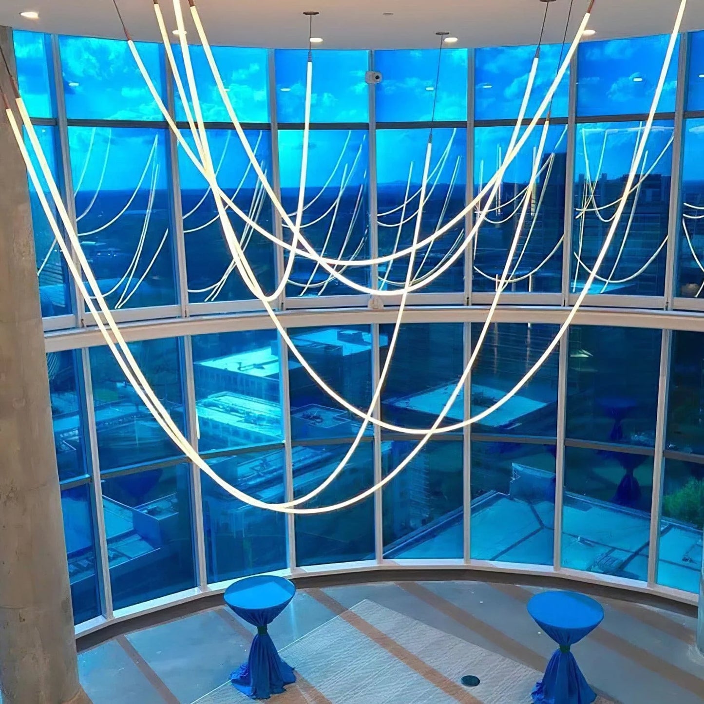 Flexible LED Pendant Light