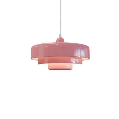 Triple Layer Disc Macaron Pendant Light - Stylish Kitchen Hanging Lights 12