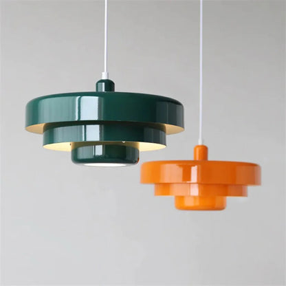 Triple Layer Disc Macaron Pendant Light - Stylish Kitchen Hanging Lights 6