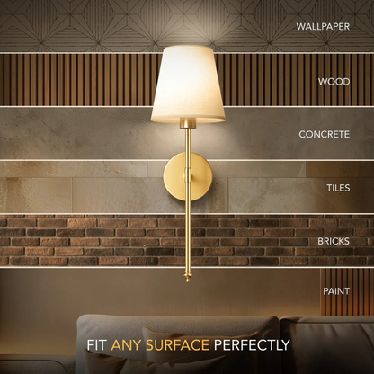 Wireless Wall Light with Remote Control
