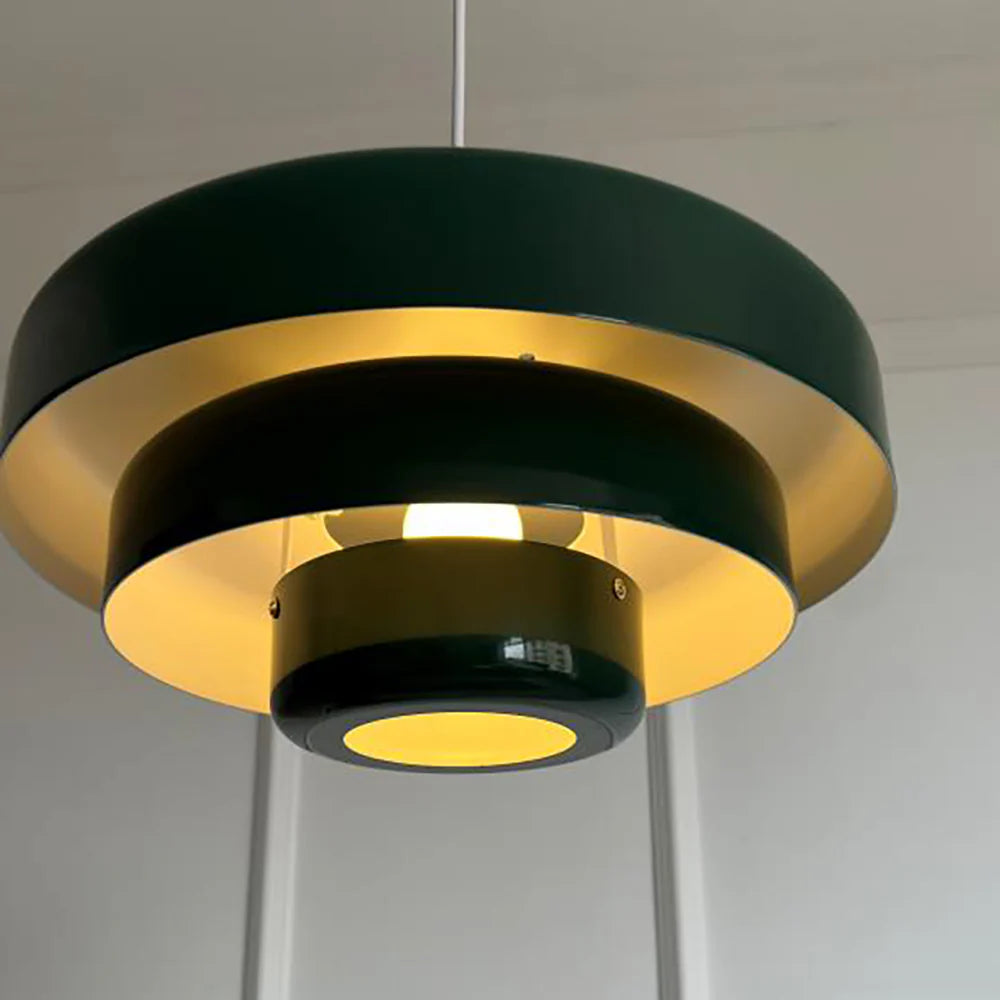 Triple Layer Disc Macaron Pendant Light