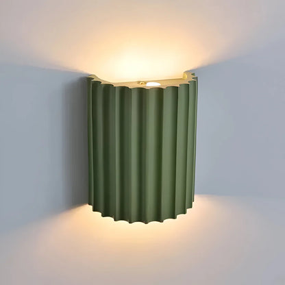 Modern Artistic Resin Wall Light with LED for Versatile Home Spaces