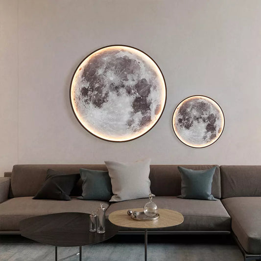 Moon Lamp with Adjustable Colors for Magical Room Ambiance