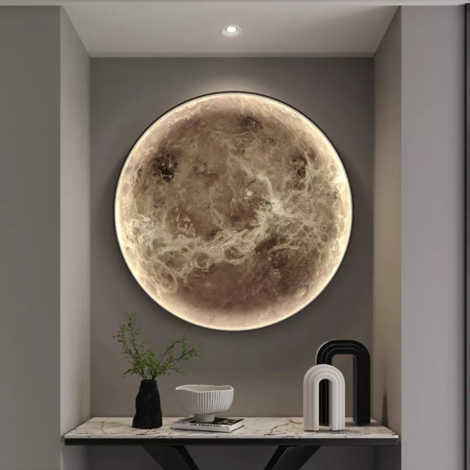 Moon Lamp with Adjustable Colors for Magical Room Ambiance