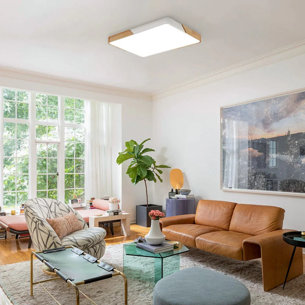 Rectangle Flush Mount Ceiling Light