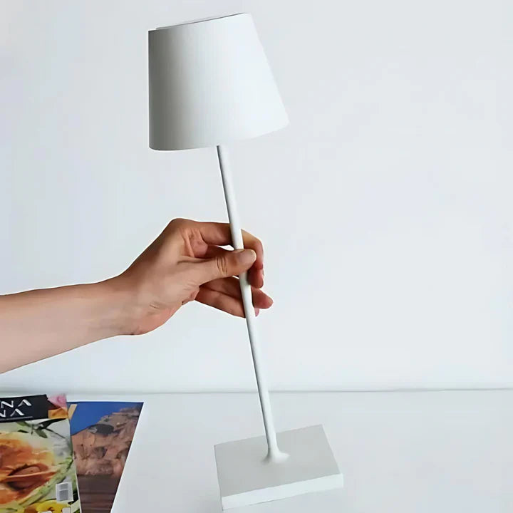 Portable Rechargeable LED Table Lamp - Touch-Dimming Cordless & Stylish Design